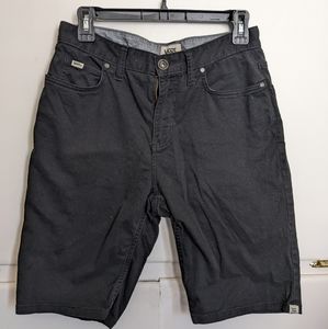 Vans black shorts 28"